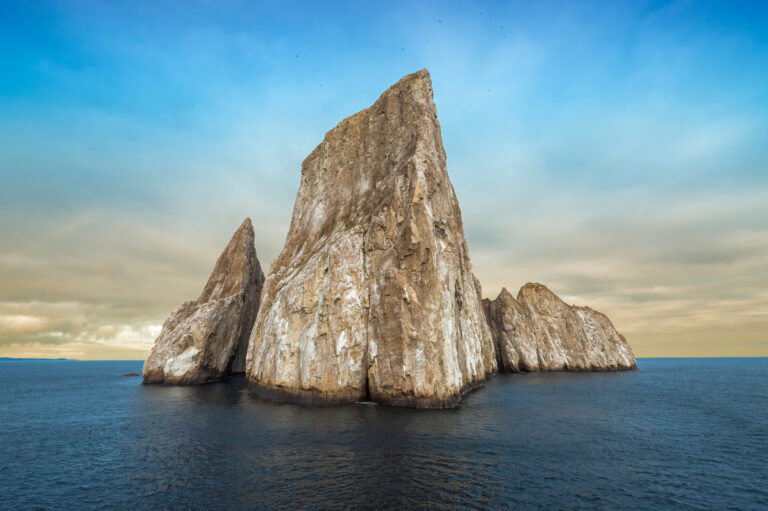 Kicker Rock or Roca Leon Dormido, San Cristobal Island, Galapagos, Ecuador, Unesco World Heritage Site
